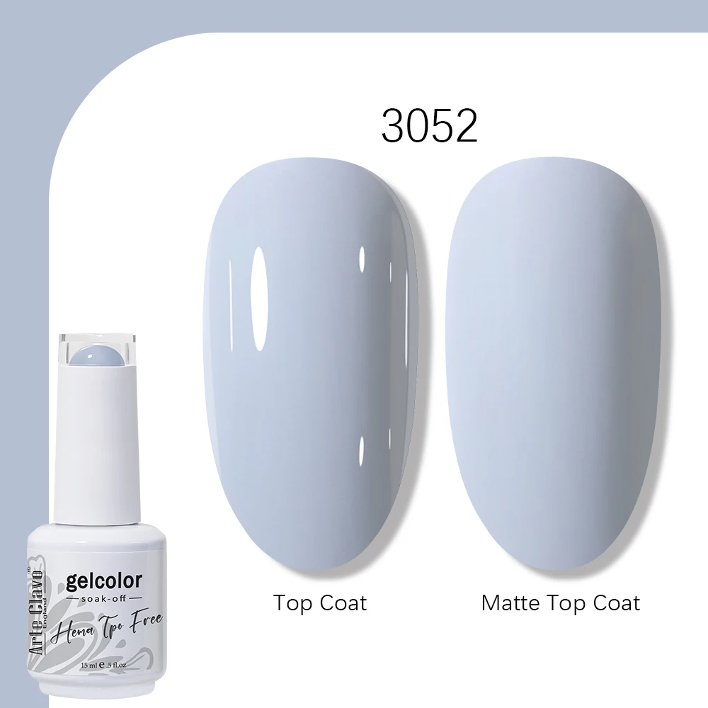 Arte Clavo Gel Nagellak 400 Kleuren 15 ml Semi Permanente Gel Vernis Base Top Coat Nail Art Manicure Losweken LED UV Salon Gel