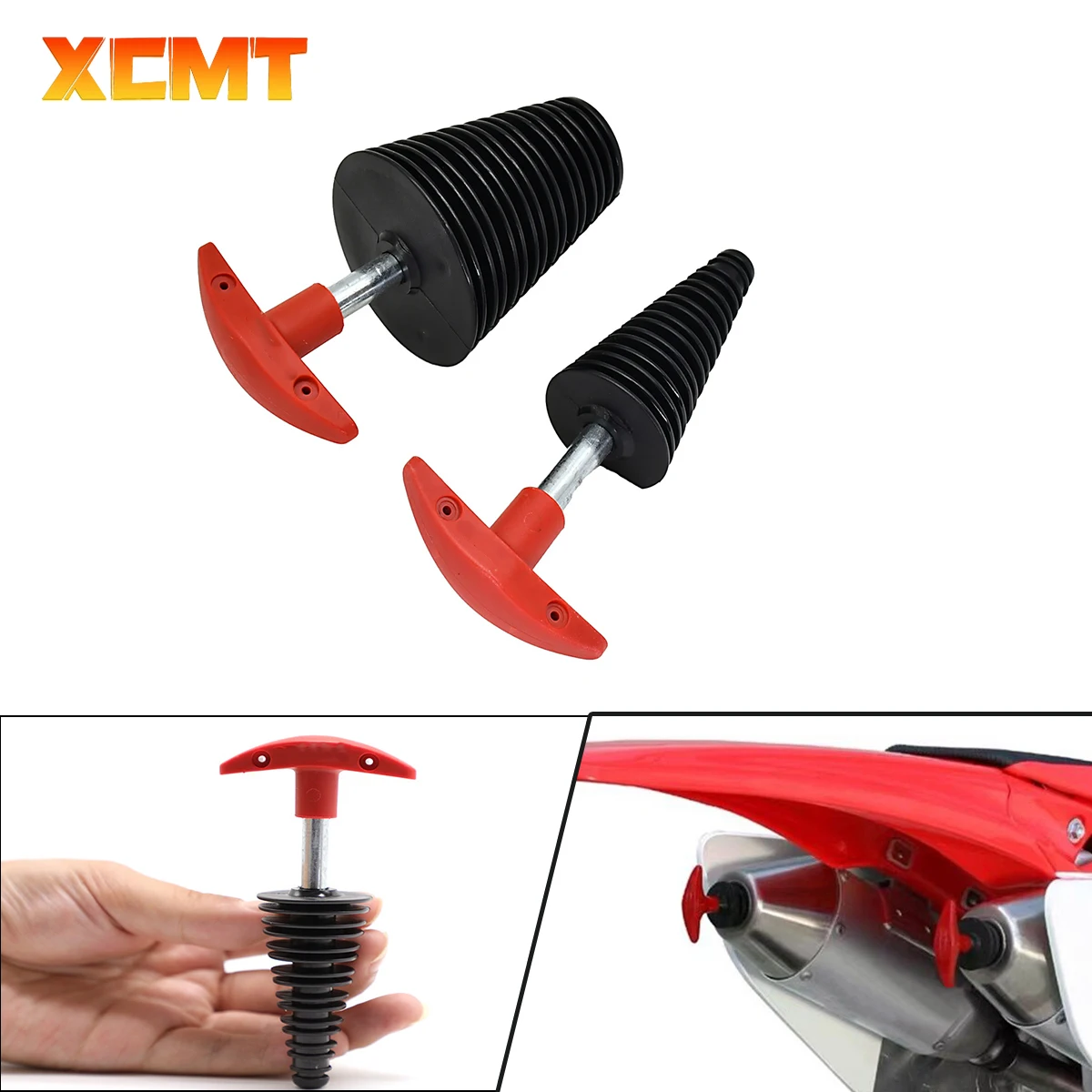 

Exhaust Muffler Wash Plug Waterproof Plug Motorcycle 10-36mm 28-53mm CR KX YZ CRF YZF RMZ KXF For Honda KTM Kawasaki Yamaha