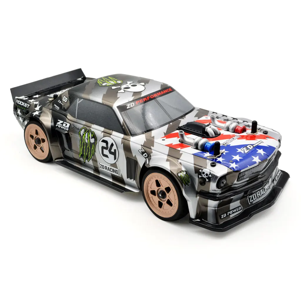 Mobil Remote Control RC 4WD, kendaraan hobi Remote Control 2.4GHZ 4x4 RC 1:16 4WD Touring RTR dengan sikat 40km/jam