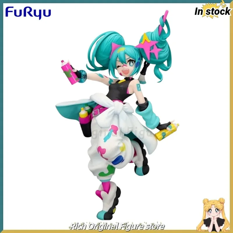 【在庫あり】オリジナルフリュー-トリオ・トライ・イット-フィギュア-初音ミク-—-ペイントガール-—-アニメフィギュアモデル玩具