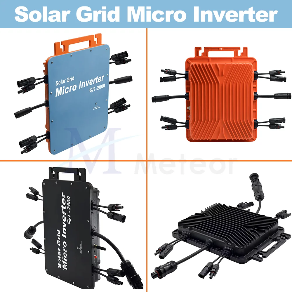 Imagem -04 - Micro Inversor Auto Solar Grid Tie Entrada pv 1860v Saída ac 1600w 2000w com Painéis Solares Wi-fi e eu Plug 110v 230v