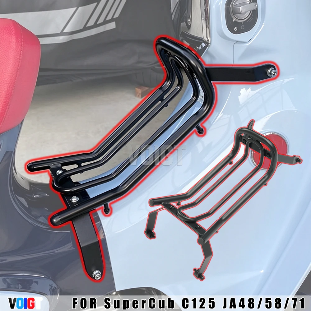 Center Shelf Rack Middle Luggage Rack Luggage Shelf Carry Holder Support for Honda Super Cub C125 C-125 2018-2025 JA48 JA58 JA71