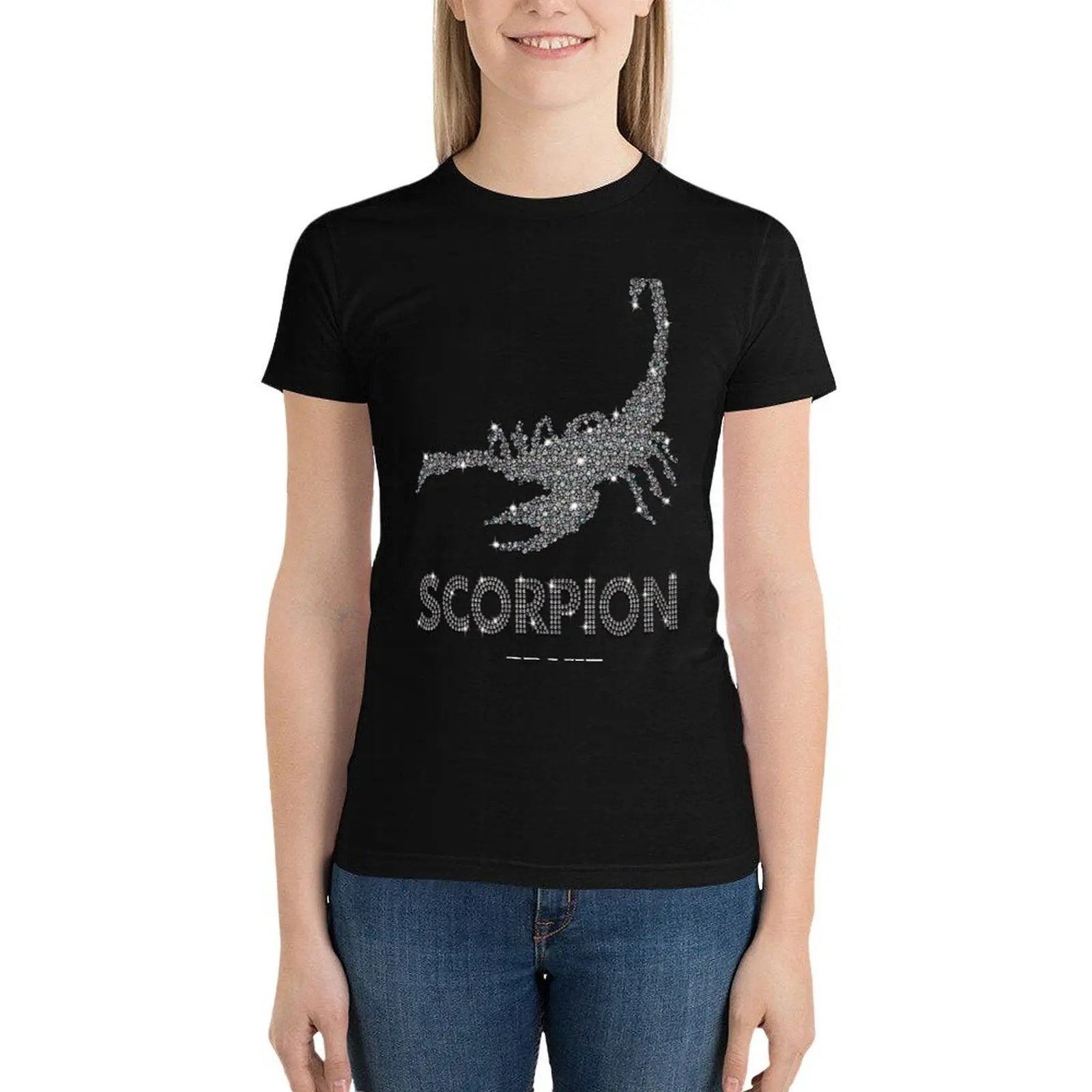 

Diamonds - Scorpion Album T-Shirt summer top hippie clothes vintage clothes tshirts woman