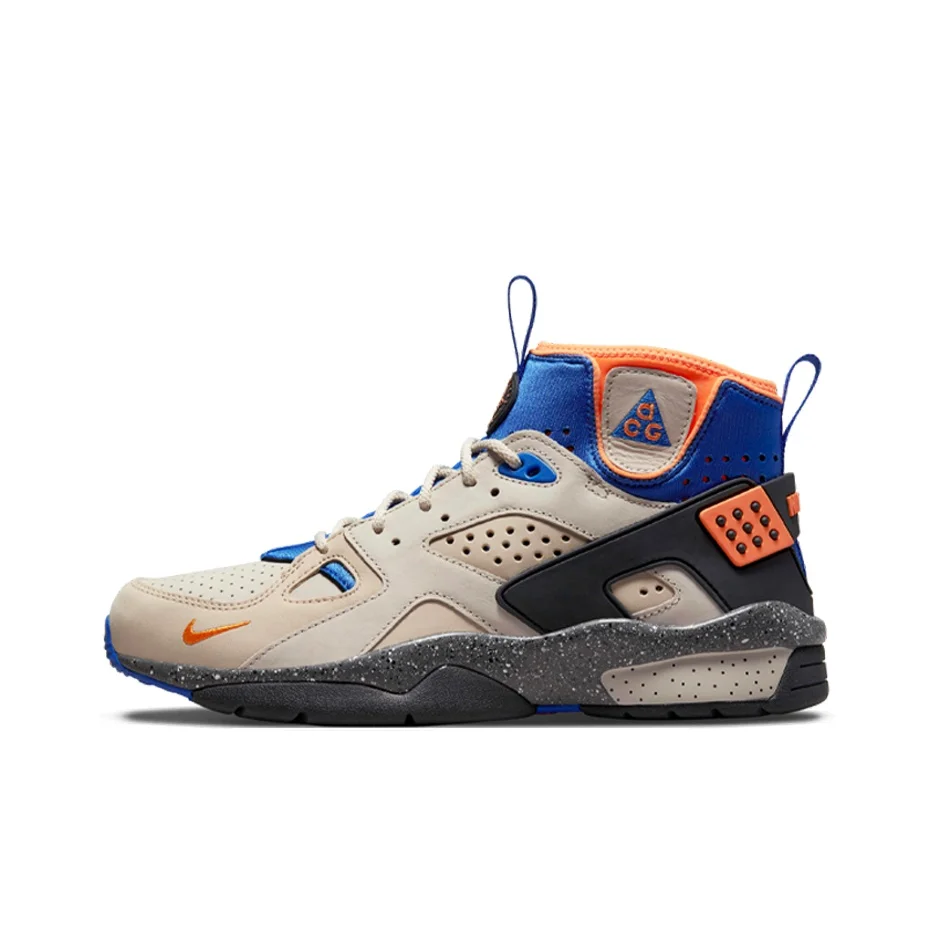 Nike Air Mowabb Rattan Birch Split Cow Leather, TPU Cushioning Slip Resistant Abrasion Resistant Breathable Coverage DC9554-200