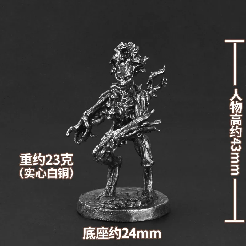 Baumgeistwächter Soldat Actionfiguren Metallmodelle Dekor Kampf gepanzerter Krieger böse Figuren Miniaturen Vintage Ornament
