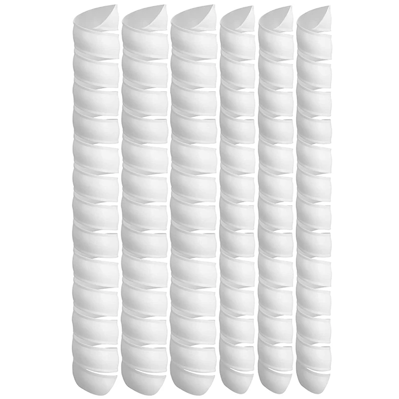 

LJL-6 PCS Tree Trunk Protector, Plastic Spiral Tree Guard-Tree Bark Protector Tube Wraps To Protect Saplings Plants