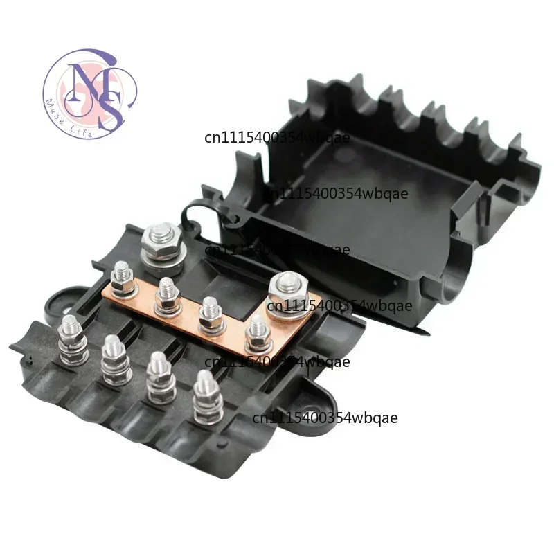 ZOCI-FOR-5 Ways Power Distribution Busbar MIDI MEGA Fuse Holder Box For Car Automotive Boat Electrical Replacement Parts