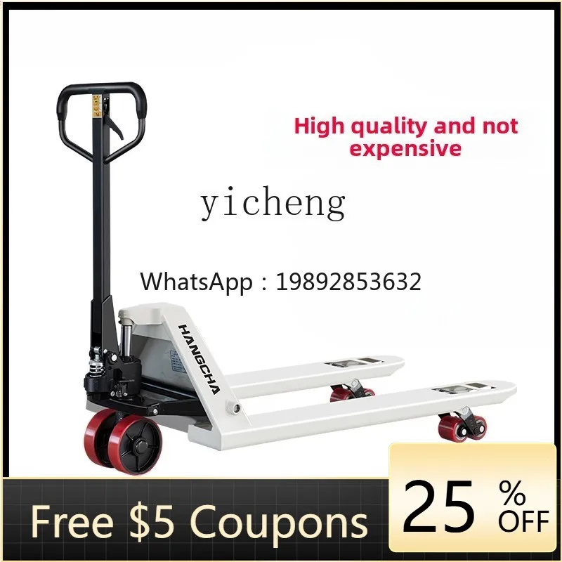 

Manual Forklift Extended Hydraulic Truck Lifting Truck Earth Cattle Pallet Stacking and Unloading Truck 2.5T