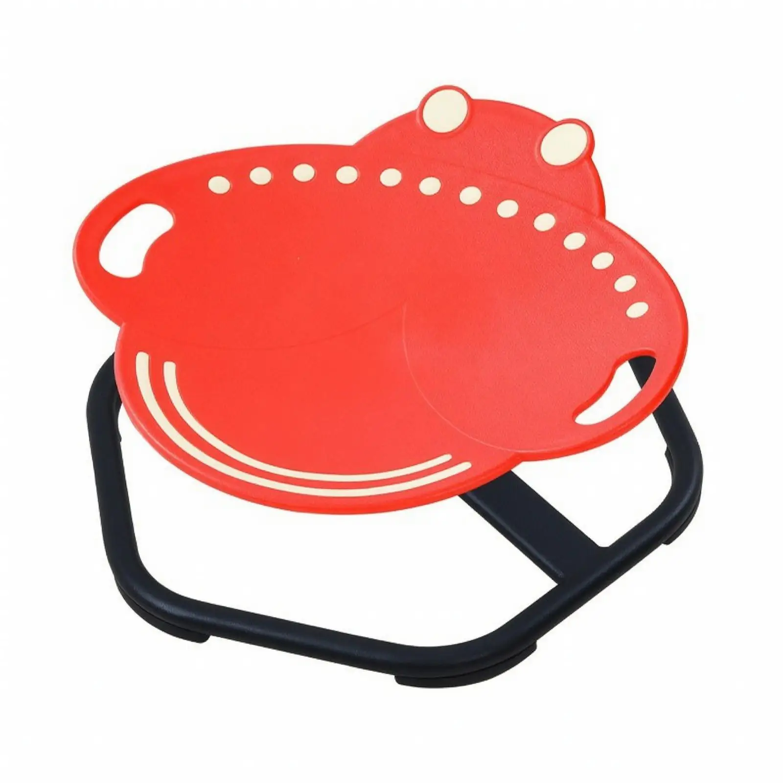 Children Active Play Swivel Seat 360 Degree Rotation Sensory Training Chair with Side Grips and Sturdy Triangular Support