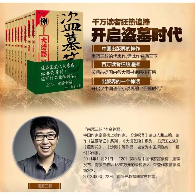 Tomb Raider Notes 1-9 (single Book Optional) The Third Uncle of The Southern School,  Tenth Year Wu Xie,the Sea Flower of Tibet - view 2