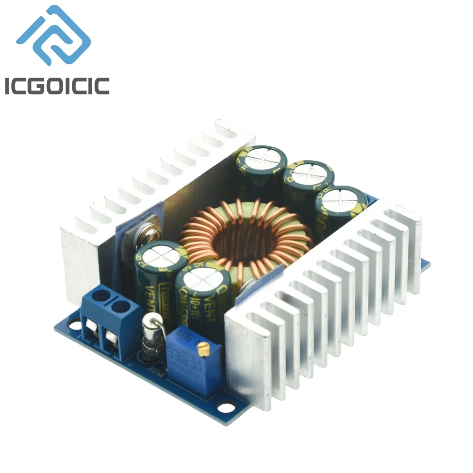 Módulo de baixa potência de baixa ondulação de alta potência DC-DC 12A, módulo de potência de carro 95% eficiente