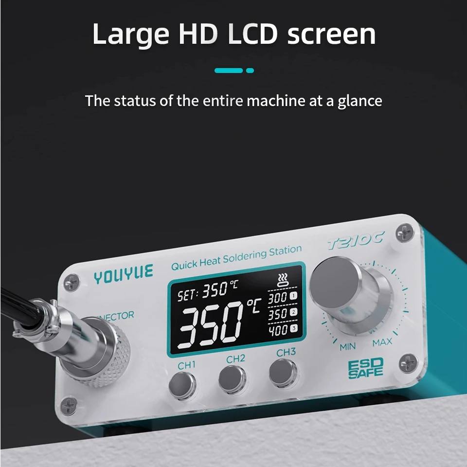 

UYUE Professional 75W T210C Soldering Kit, Fast Recovery, for IC Repair mobile phone maintenance special tool