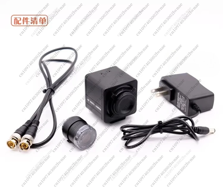 Industrial Vision Camera Inspection Lens High Definition Camera CCD1200 Line Color Electronic Eyepiece BNC/Q9 Port