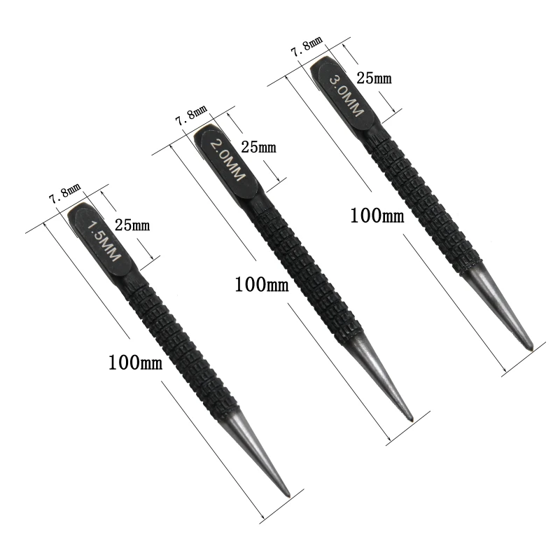 F92C Тяжелый Duty Center 1/16 "5/64 '1/9".
