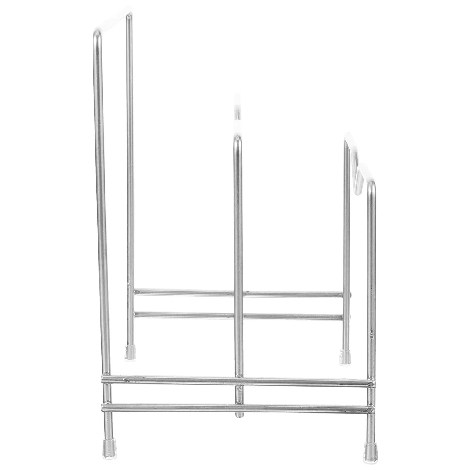 

Pot Lid Holder Cutting Board Rack Stainless Steel Kitchen ganizer Multifunctional Drainage Storage Solution