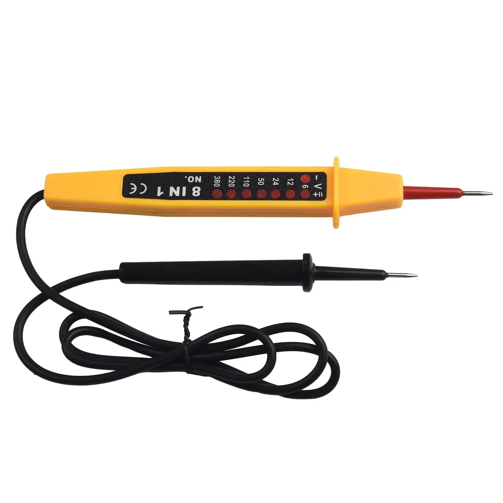 2211 8-In-1 Voltage Tester AC/DC 6-380V Auto Electrical Pen Detector InductionDisplay With LED Light For ElectricianTesting Tool