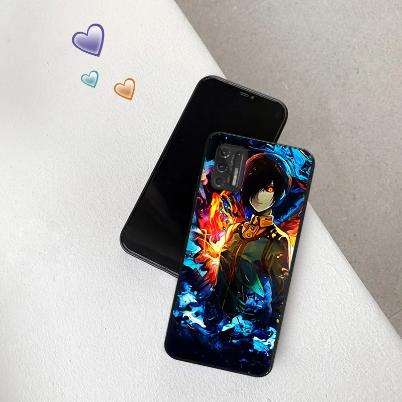 Silicone Soft Phone Case for Motorola G51 G9 G73 G30 G31 G50 G51 G60 G71 5G G22 G32 G52 G72 Tokyo Ghoul JUZO SUZUYA Cover