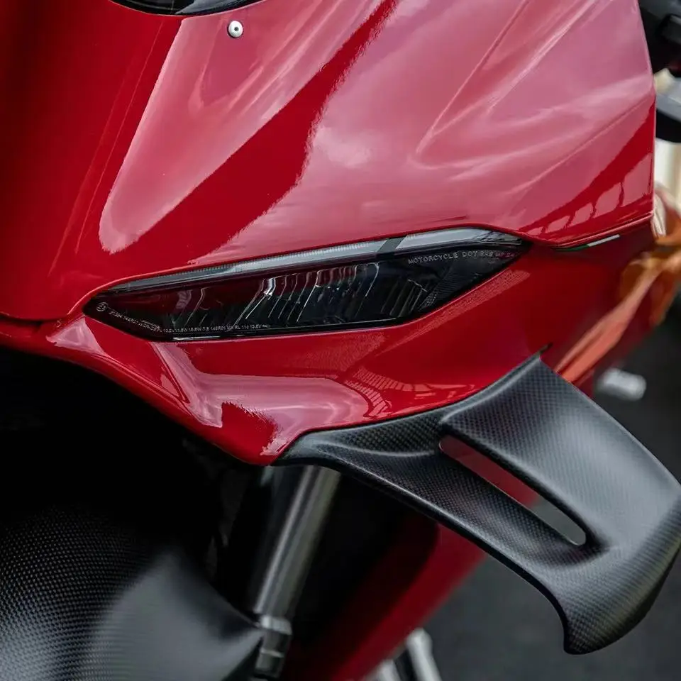 For DUCATI Panigale V4 V4S 2025+ Motorcycle Fairing Kit Modified Spoiler Accessories Side Panel Fixed Wing Aerodynamics