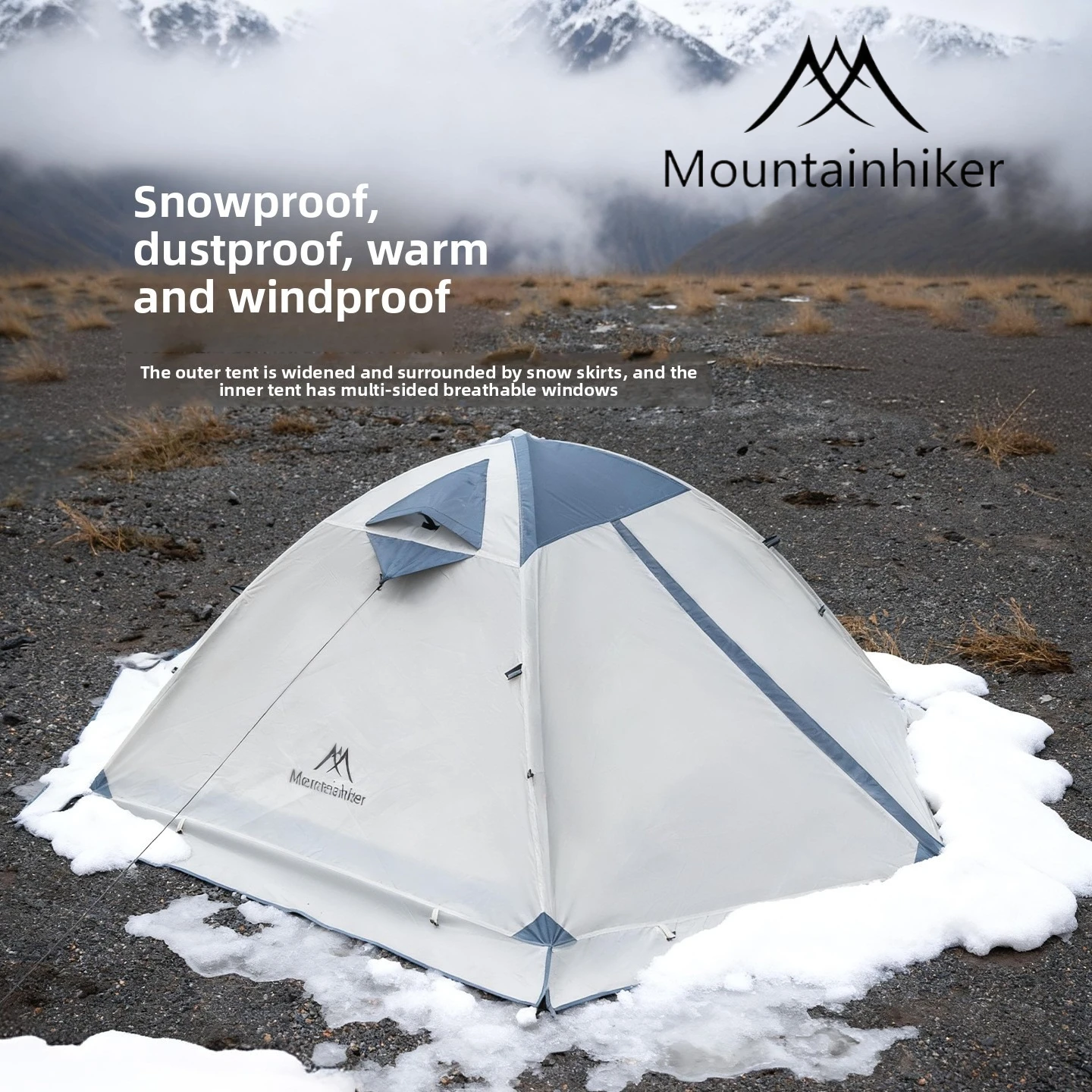MOUNTAINHIKER 2026 2-3 Person Camping Backpacking Tent Water