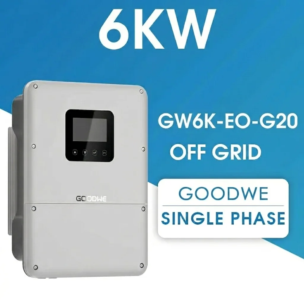 GOODWE GW6K-EO-G20 6KW Off Grid Solar Inverter Single Phase 220/230V for Home Solar Energy Storage System