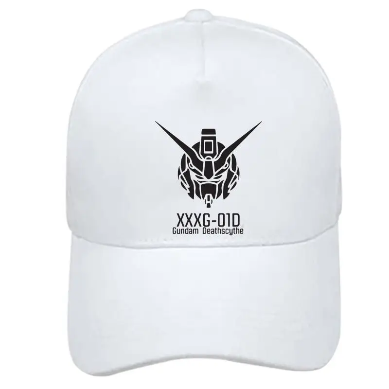 Gundam Anime Baseball Cap Spring Summer Student Casual Peaked Cap for Men Women Adjustable Printed Sun Visor Trucker Hat Gift