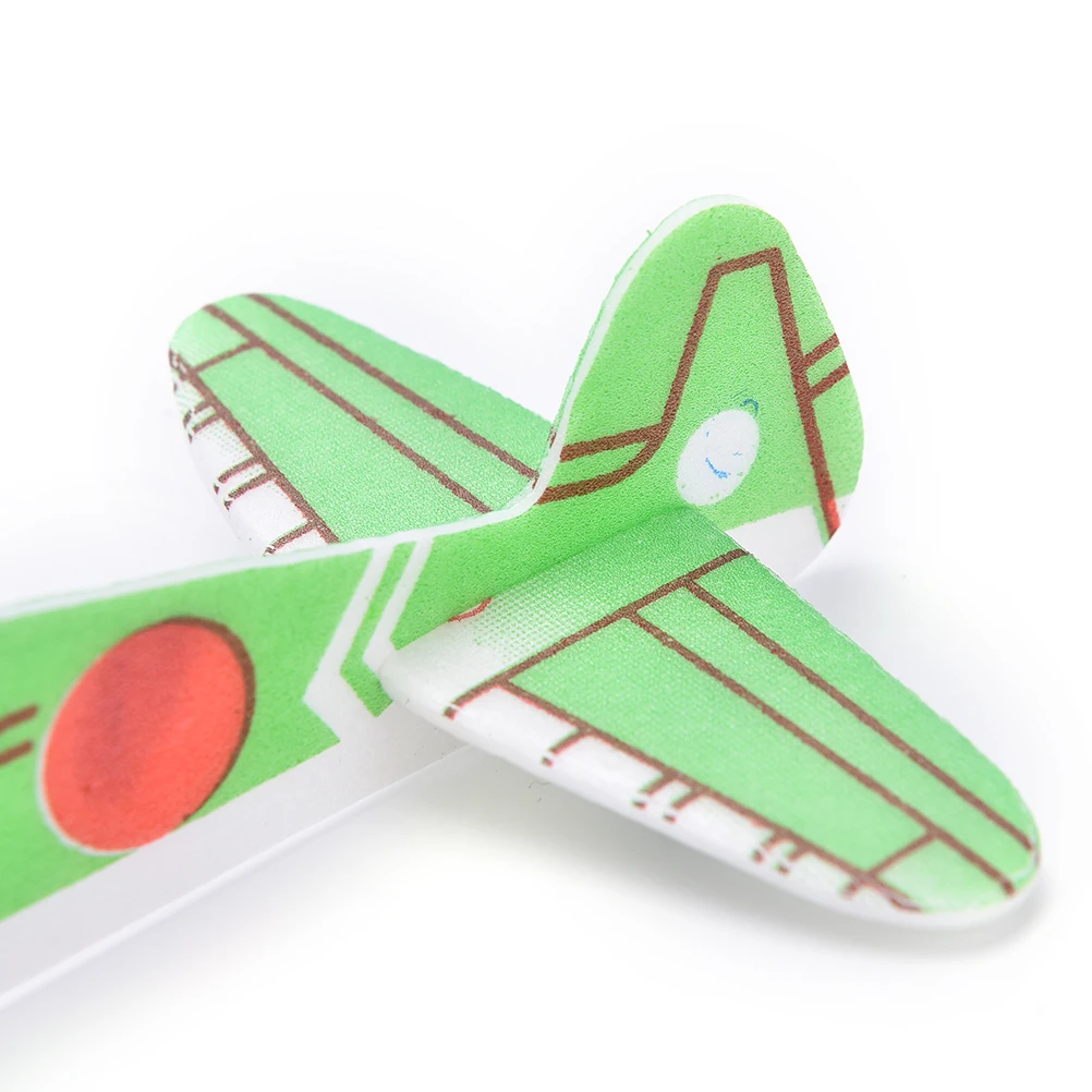 

12Pcs Mini DIY Hand Throw Flying Glider Planes Foam Airplane Game Toys for Kids Birthday Party Favors Baby Shower Pinata Fillers