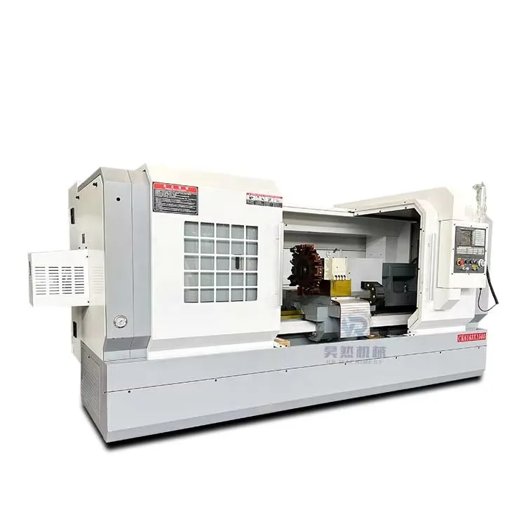 CK6163 Single Spindle CNC Metal Hine Tools Flat Bed Lathe With GSK Control System