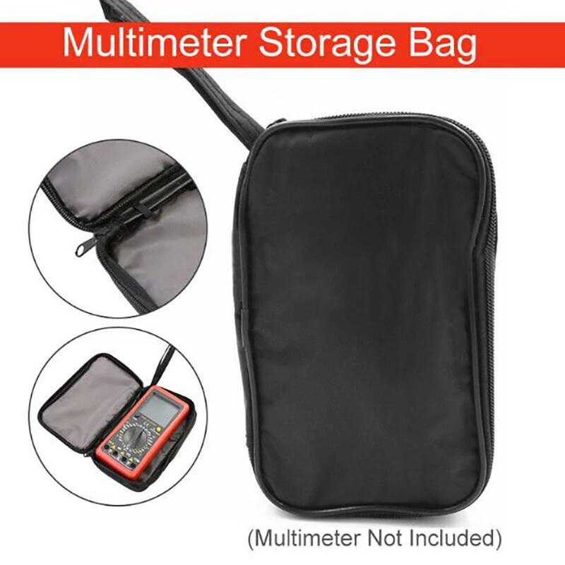 

Universal Multimeter Storage Bag Zipper Pouch Case for Digital Meter