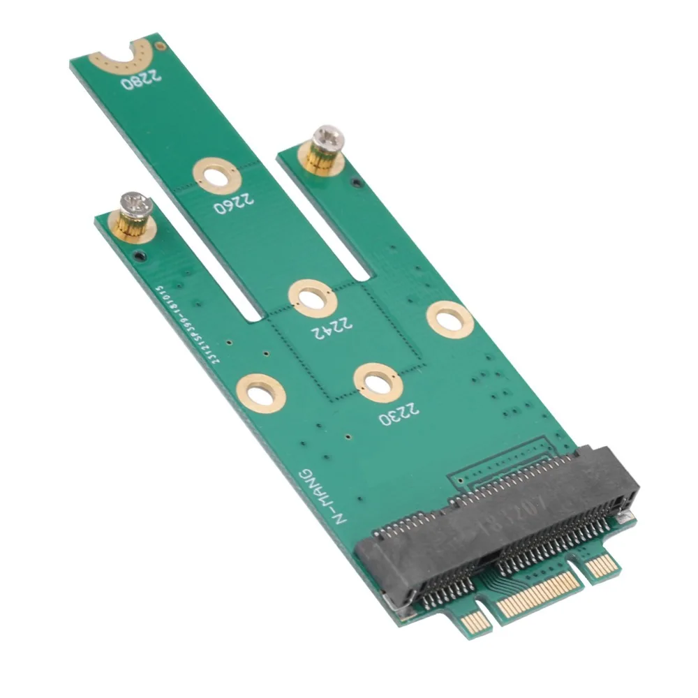MSATA Interface MSATA To NGFF Adapter No Driver Required Plug and Play M.2 NGFF B Key SATA SSD To MSATA Connector Adapter