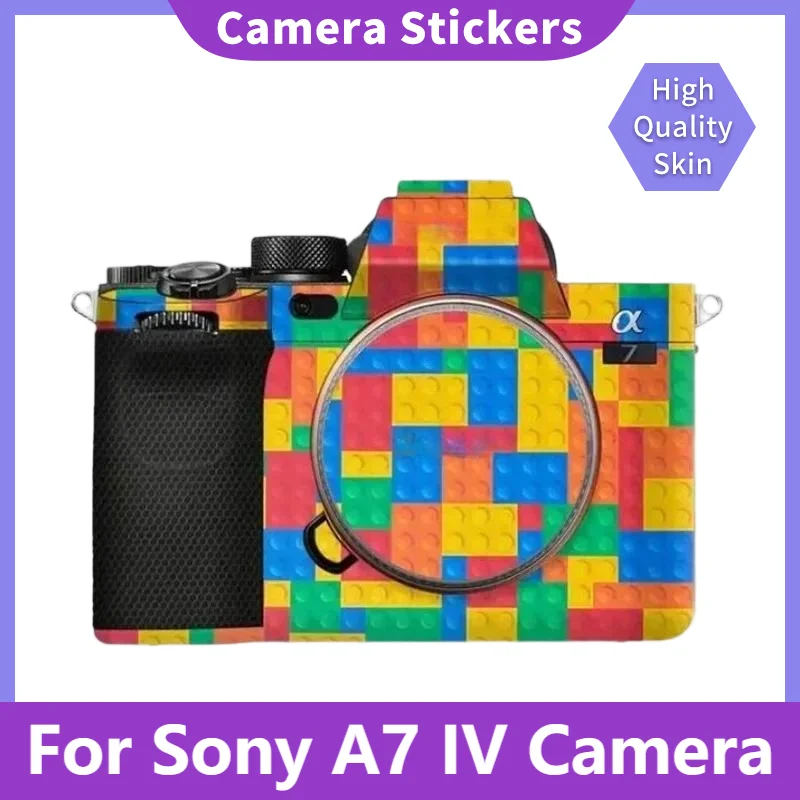 

Для Sony A7M4 A7 IV наклейка на объектив камеры с защитой от царапин, защитная пленка, защитная пленка для тела, чехол для кожи ILCE-7M4 ILCE7M4 7M4