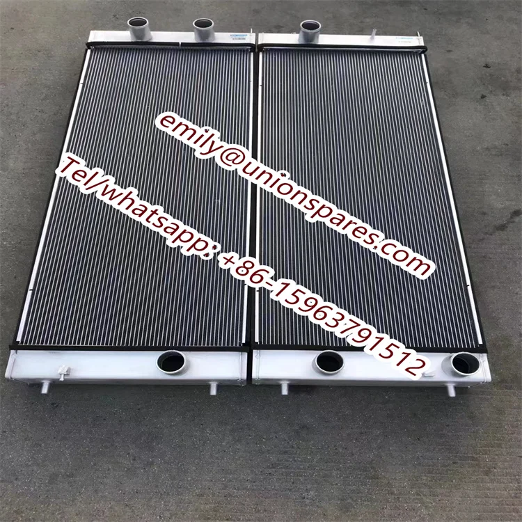 Refroidisseur d'huile hydraulique de radiateur de qualité supérieure 12Y-03-12680 pour Komatsu Bulldozer D51PX-22 système de refroidissement usine de réservoir de refroidisseur d'eau