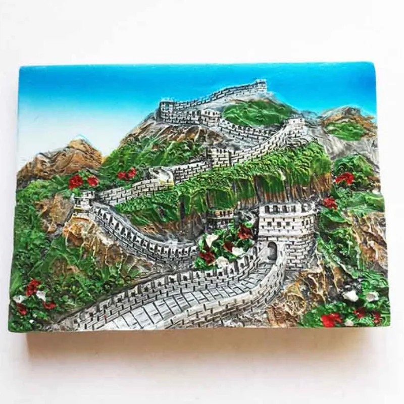 China Fridge Magnets Beijing the Great Wall Shanghai Hangzhou West Lake Chengdu Terra Cotta Warriors Travelling Souvenirs Gifts