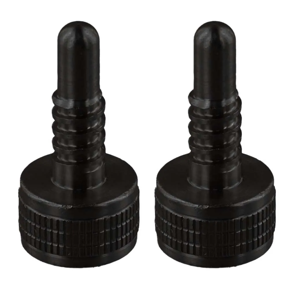 2Pcs Aluminium Alloy Billiard Cue Screw Pool Cue Butt Protector Bolt for Secure Joint Protection and Dust Prevention