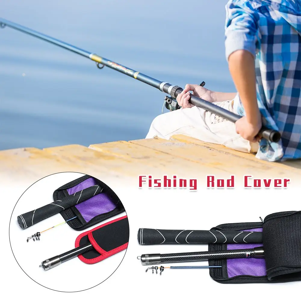 

150cm/140cm/130cm/120cm Anti-slip Pouch Utility Sleeves Pole Thicken Storage case Protector Bag Fishing Rod Cover