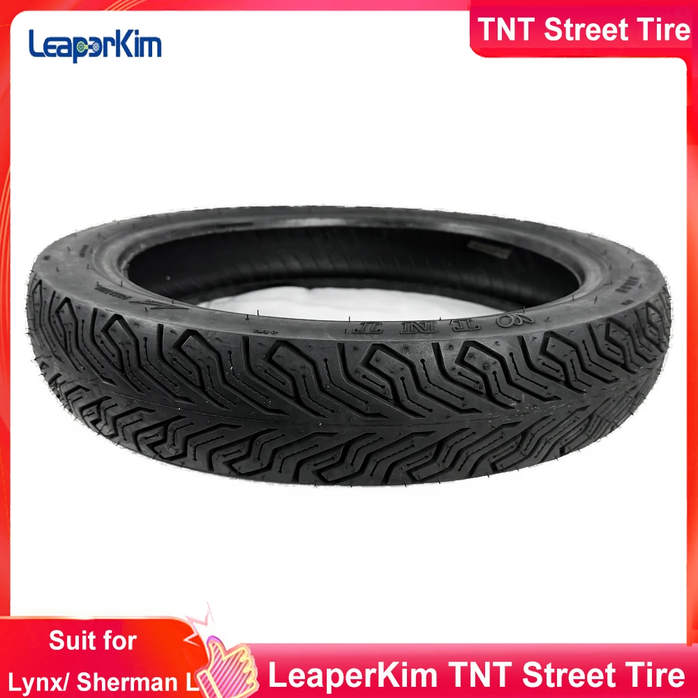 Original Leaperkim 80/90-14 TNT Tubeless Street Tire for Official Leaperkim Lynx/Sherman S/ Sherman L Electric Unicycle