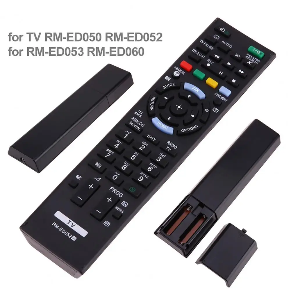 Tv Controller Fast Response Tv Remote Control for Rm-ed050 Rm-ed052 Rm-ed053 Rm-ed060 Rm-ed046 Rm-ed044 English Version