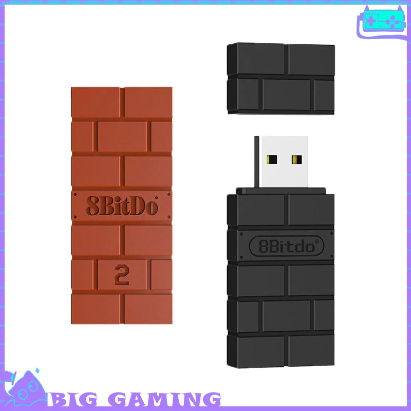 

USB-конвертер для игровых контроллеров 8bitdo, Xbox Series X, Switch Pro, PS5, PS4, Wii, для консолей NS2, настольных ПК, беспроводной Bluetooth-приемник