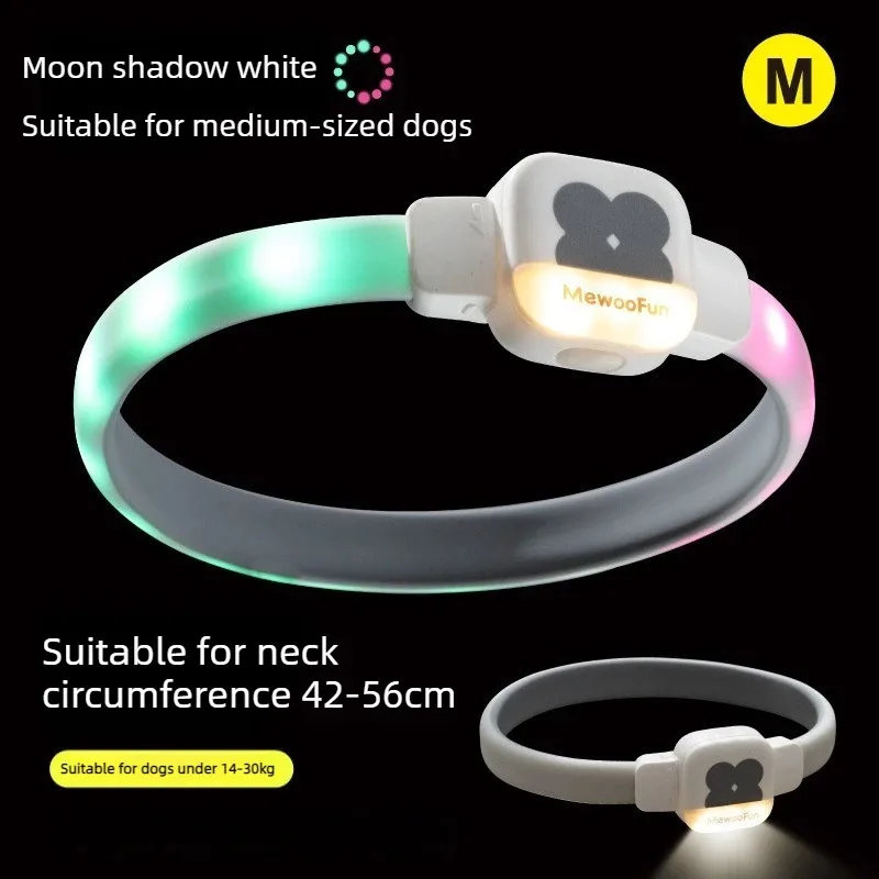 Picture 6: Universe Grocery Store Pet Light-Up Collar, Nighttime Safety Anti-Lost Pet Wrist Ring, LED Light Ring, Smart Collar