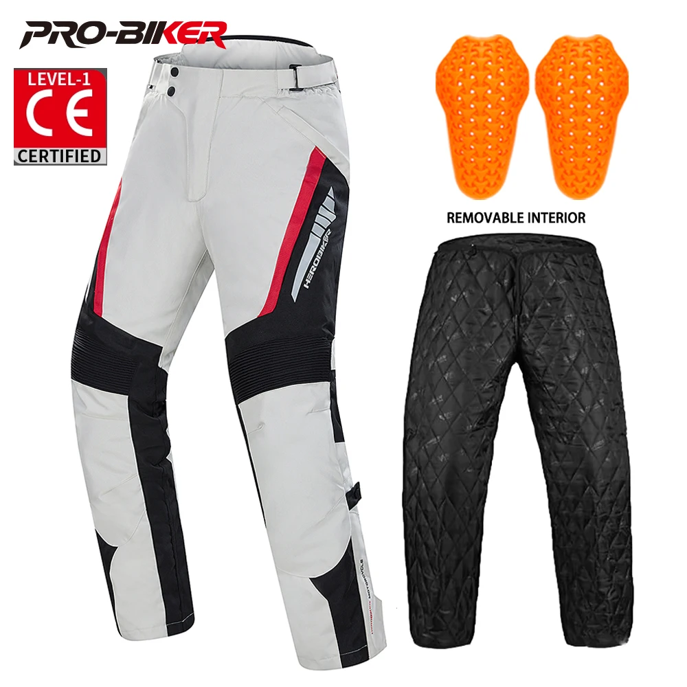 

Wear-Resistant Motorcycle Pants Anti-Fall Motorcycle Protection Equipment Waterproof Motocross Pant Reflective Biker Pants M-2XL
