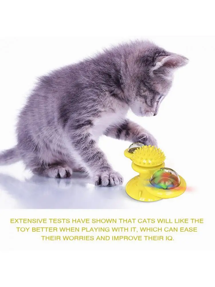 

Pet supplies Pet Toys cat turn the windmill toy rotary table tickle scratch hair brush