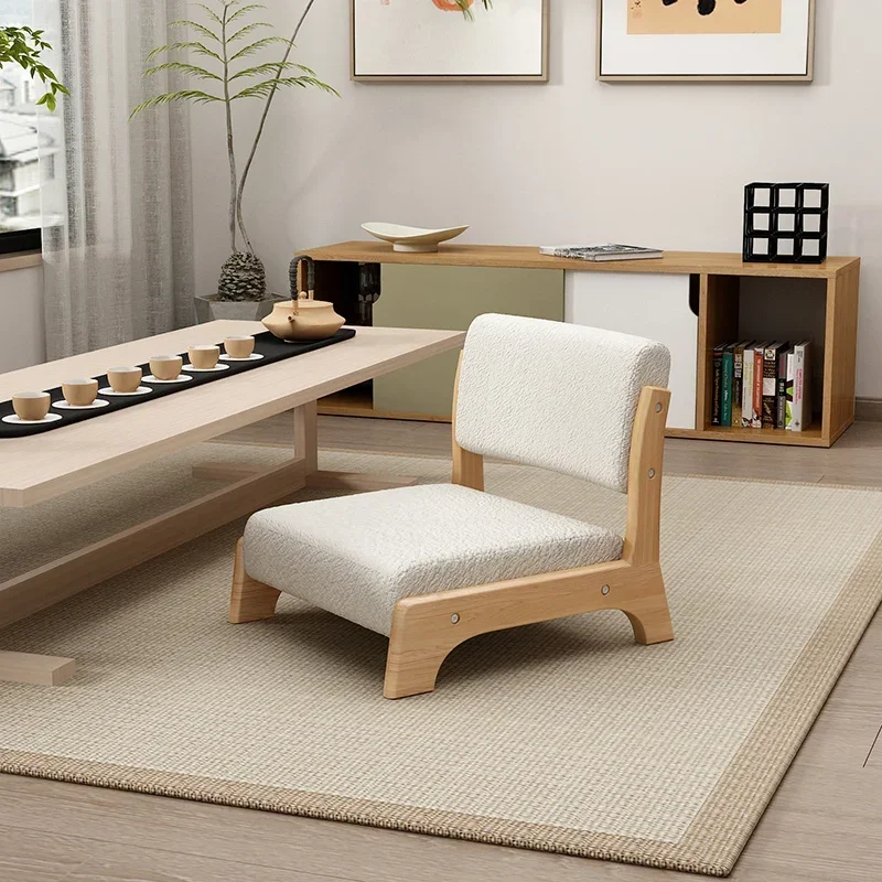 Modern  Tatami Lazy Sofa Chair Japanese Living Room Furniture Back Floor Seat Nordic Wind Bay Window Low Seat