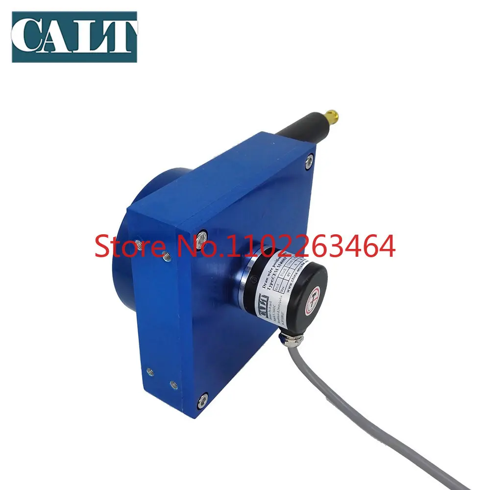 

Measuring range 0-4000mm wire rope sensor digital output CESI-M4000P draw wire position sensor