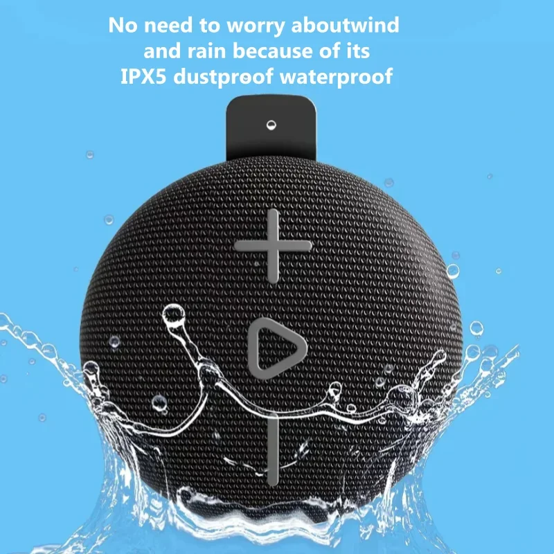 New Portable Powerful Bluetooth Speaker Wireless Waterproof IPX5 Portable Mini Bt Wireless Outdoor Soundbox for Riding Hiking