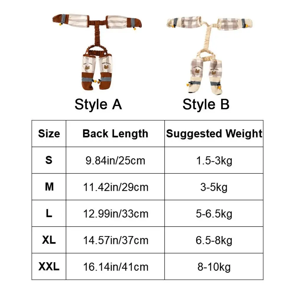 كامل حماية الساق عاكس شريط الحيوانات الأليفة السراويل الغبار قابل للتعديل الحيوانات الأليفة السراويل المضادة للانزلاق مقاوم للماء