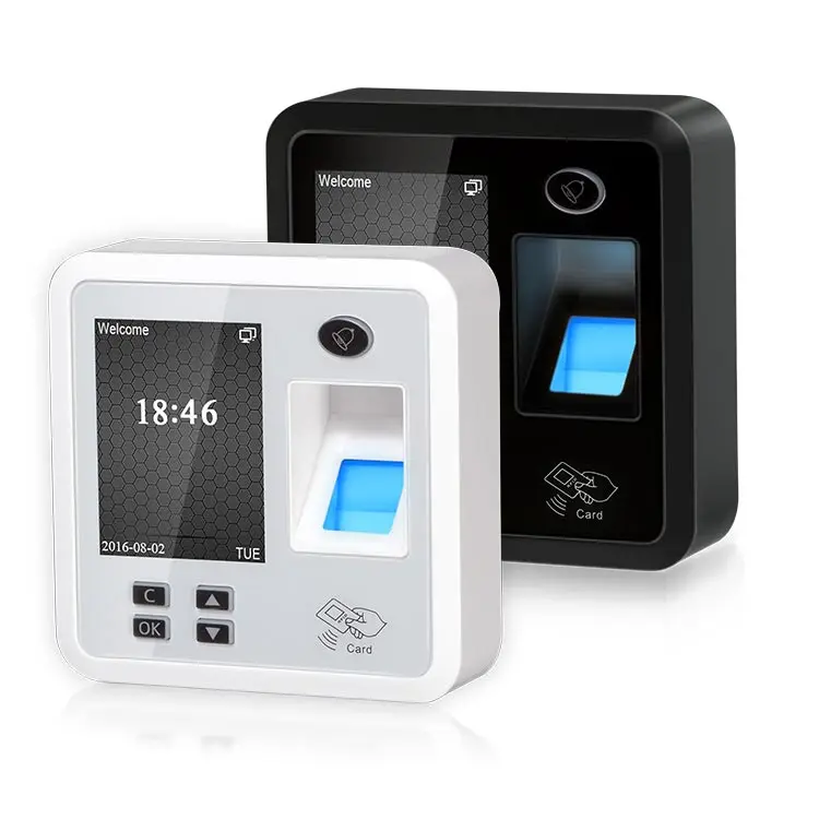 TFS28 Smart Biometric Time Clock Night Vision Motion Detection Fingerprint/IC  Access Control TCP/IP WiFi Cloud-Enabled