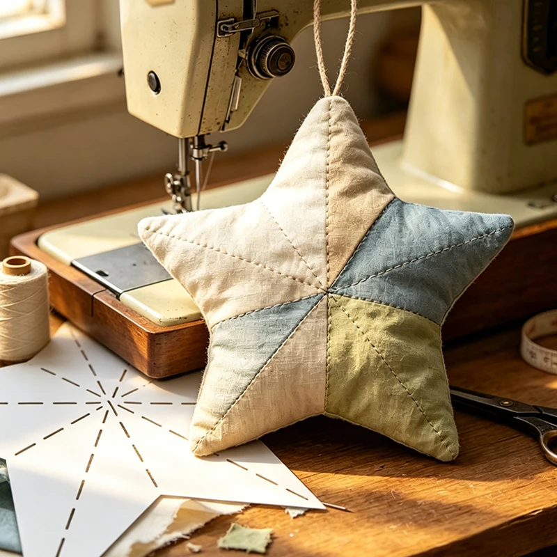 YOMDID 1pc Star Pillow Sewing Template PET Template DIY Accessory For Craft Lovers To Sew Five-Pointed Star Stuffed Throw Pillow