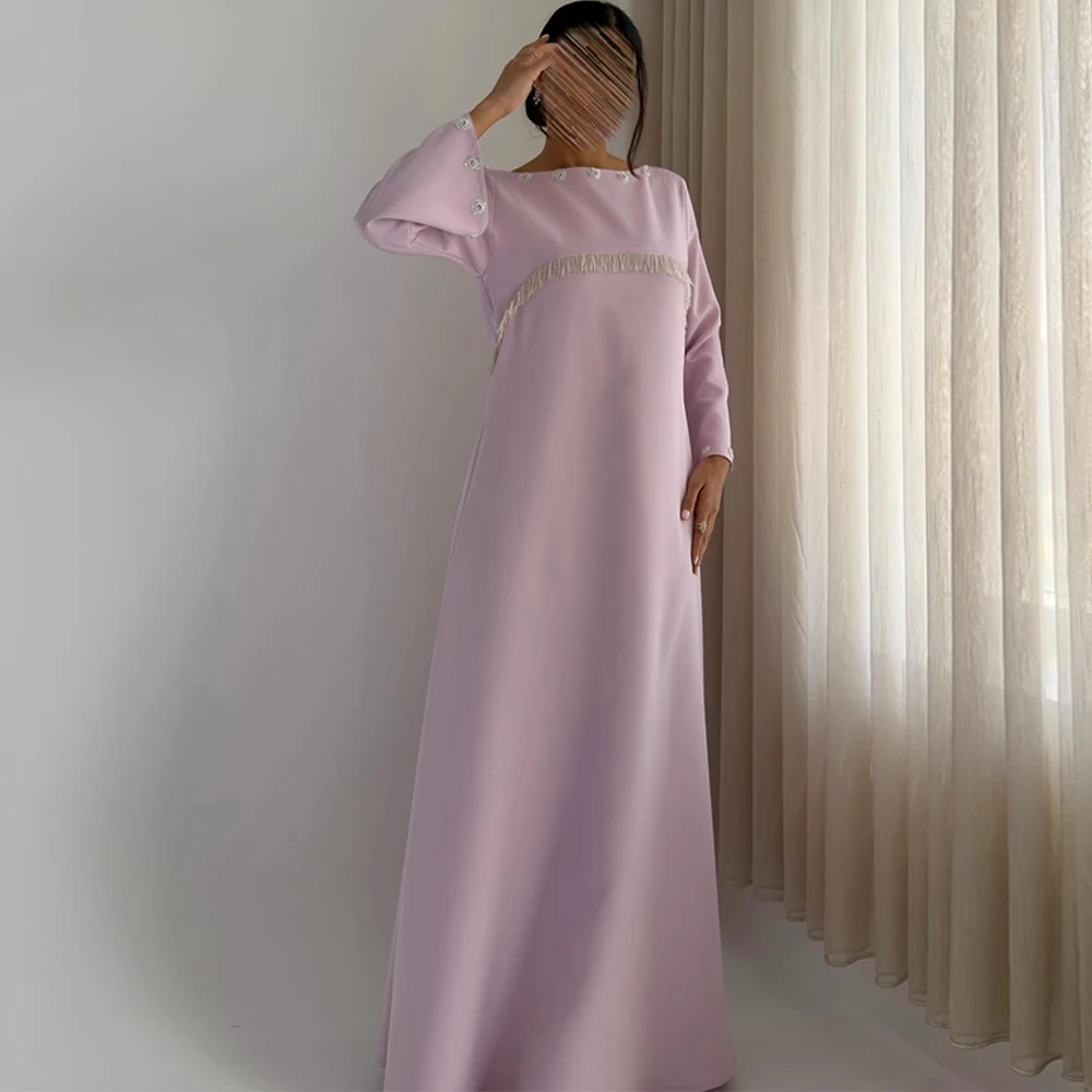 

Exquisite Jersey Evening Dress Graceful Mermaid Short Sleeves Prom Dresses Fashion Boat Neck Customized Special Occasion Gowns