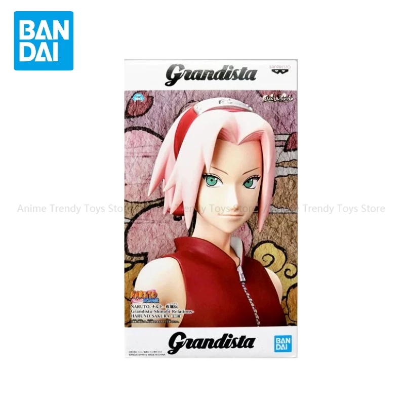 In Stock Bandai Naruto Grandista Scenery Series Shinobi Relations Haruno Sakura Model Ornament Toy Figure Collection Gift WY