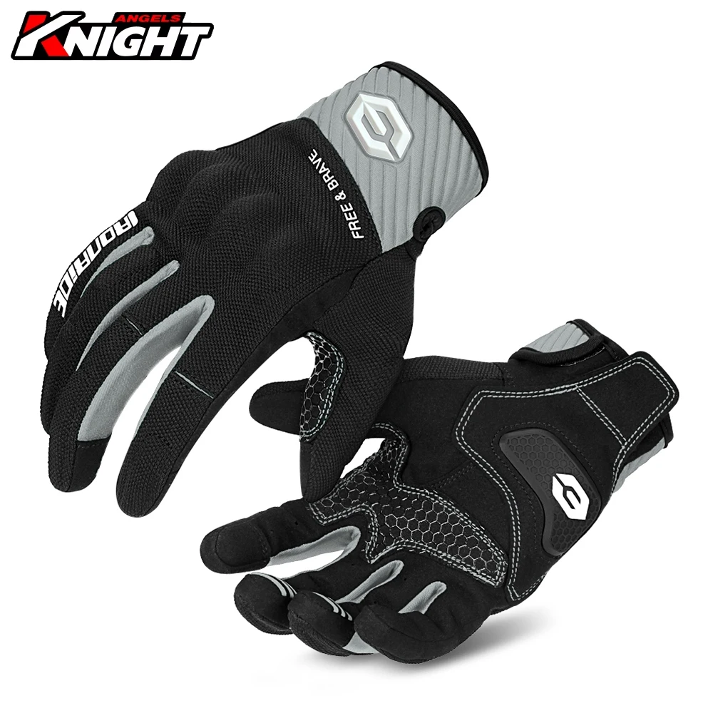 

Summer Motorcycle Gloves Touch Screen Motocross Racing Gloves Breathable Protective Gear Motorbike Riding Glove Men Women