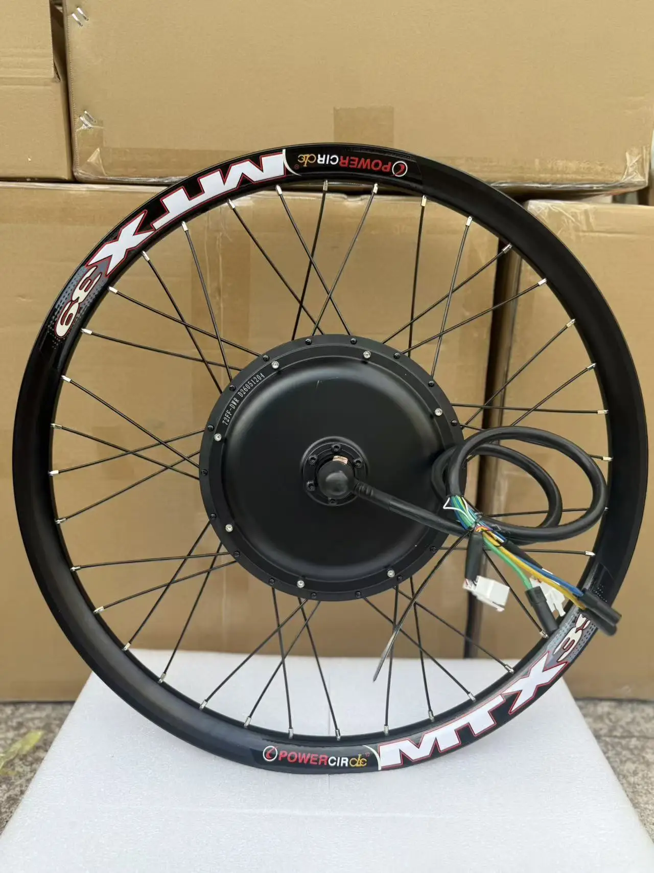 Powerful 72V 5000W 3000W 2000W Ebike Motor Wheel MTX39 Rim Electric Bicycle Rear Wheel Hub Motor Brushless Gearless DIY E-Bike